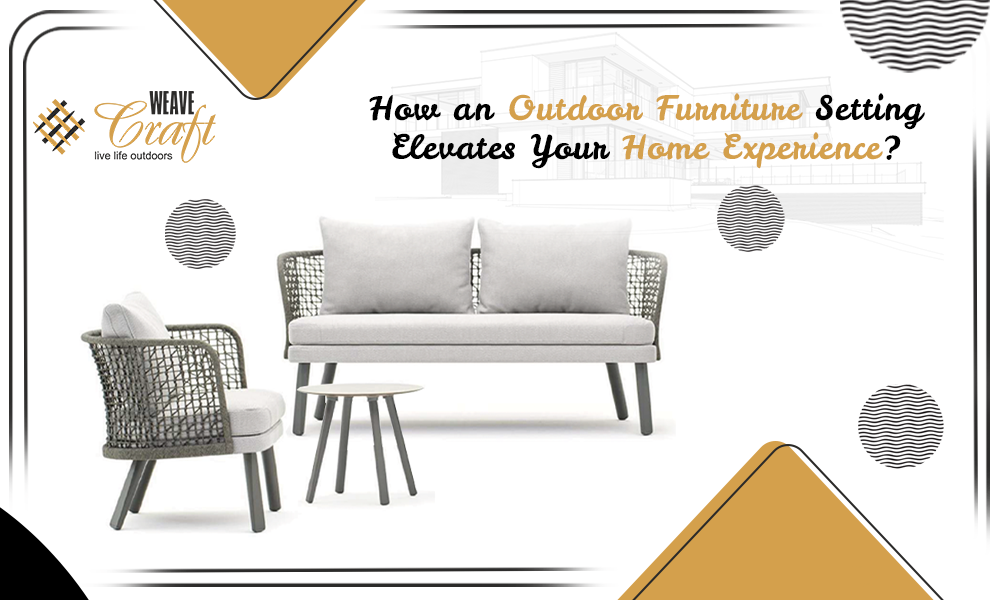 Crafting Your Outdoor Furniture Setting