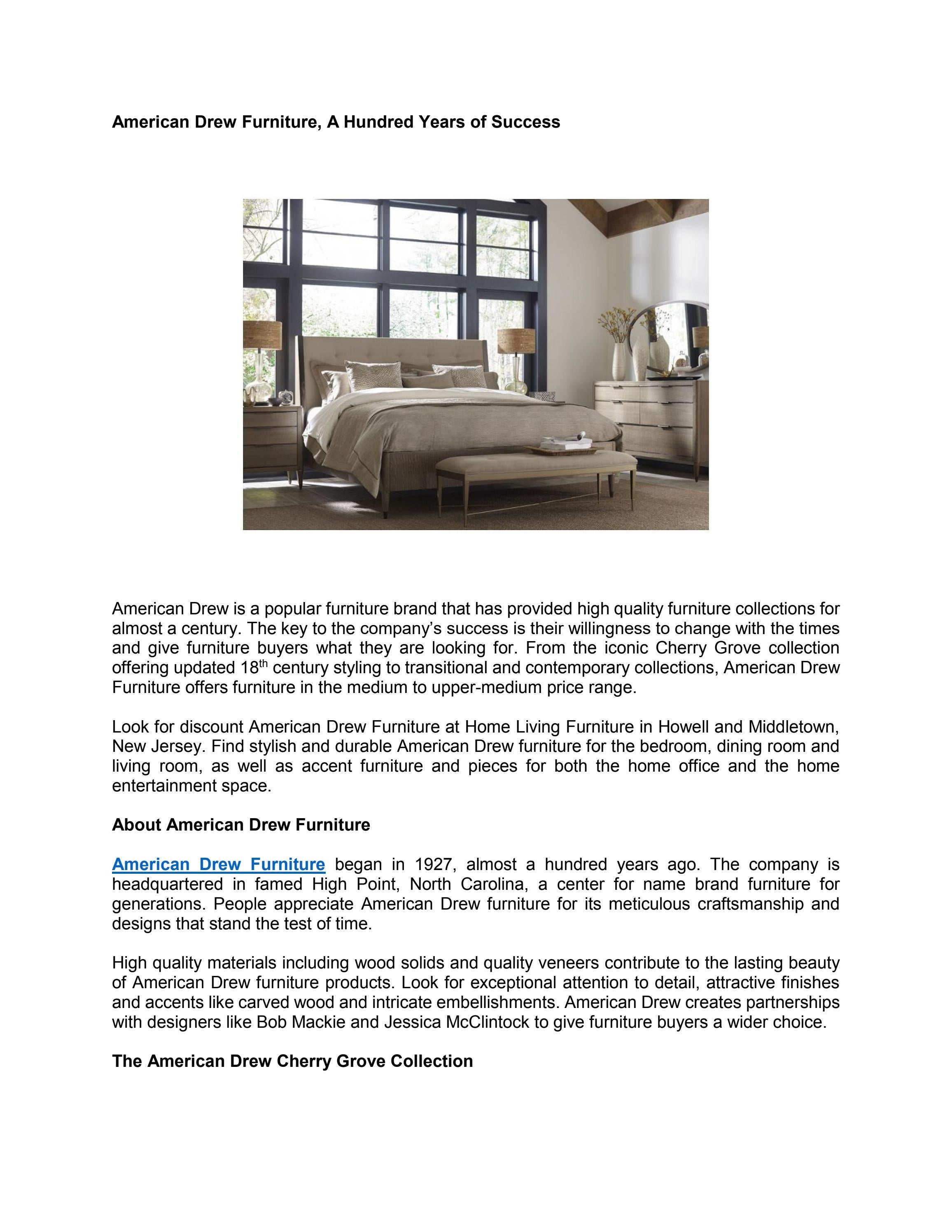 New Jersey Furniture Makers Offer a Variety of Styles and Materials
