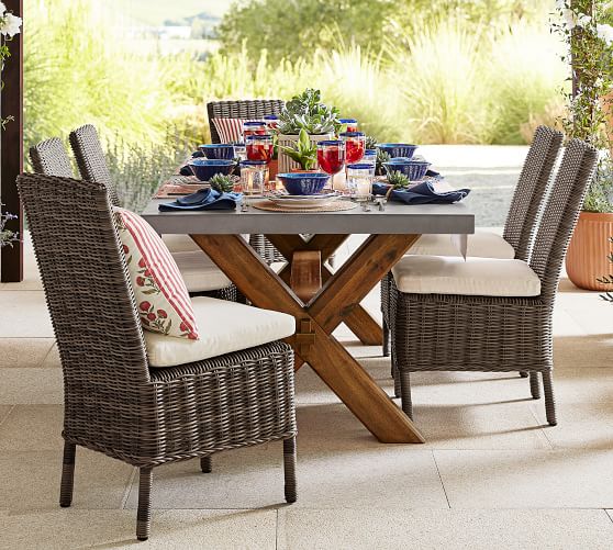 Outdoor Patio Tables and Chairs at Pottery Barn