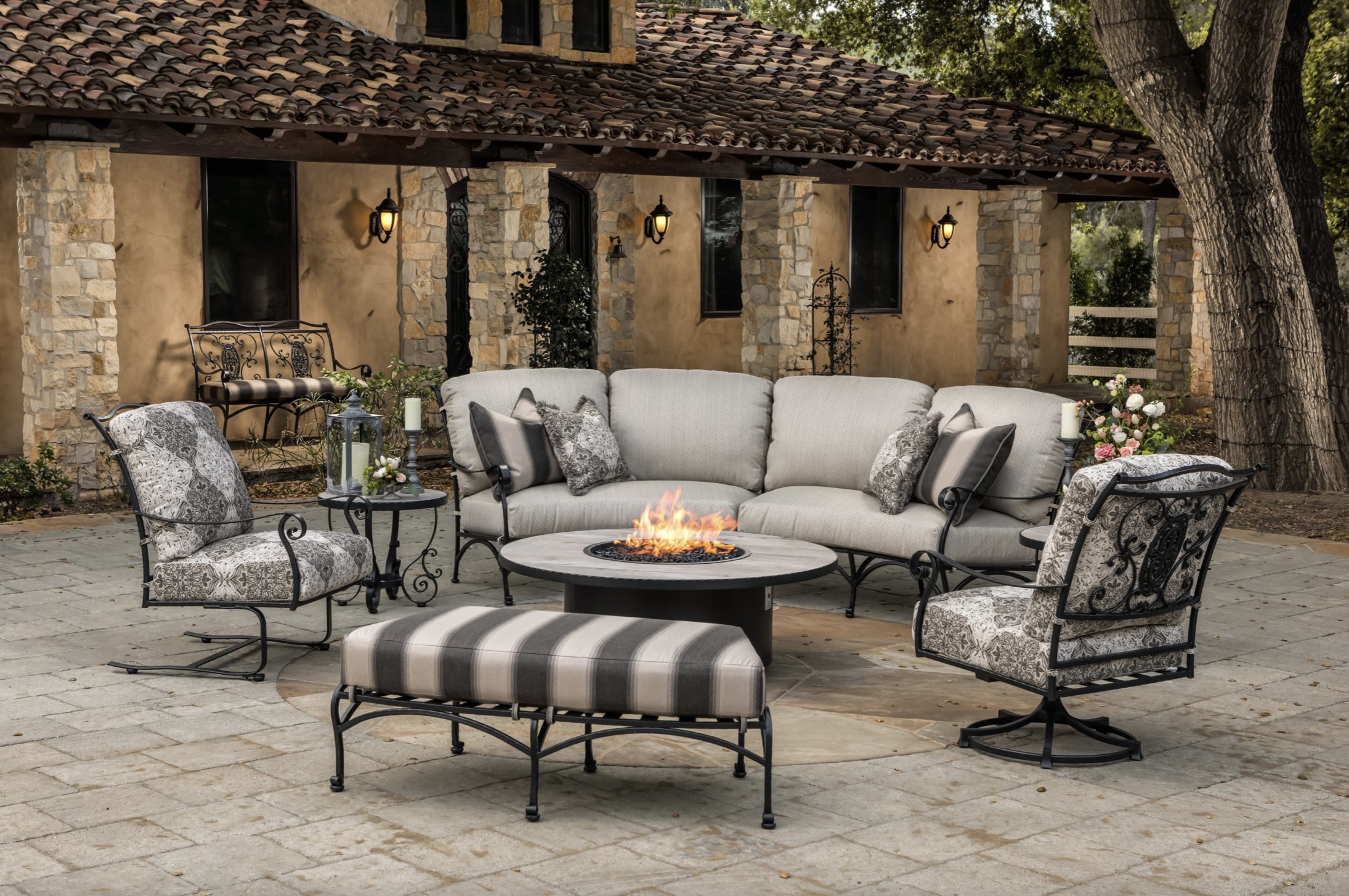 Enhance Your Outdoor Space with a Stylish Tuscany Outdoor Dining Set: Durable, Elegant, and Perfect for Al Fresco Dining!