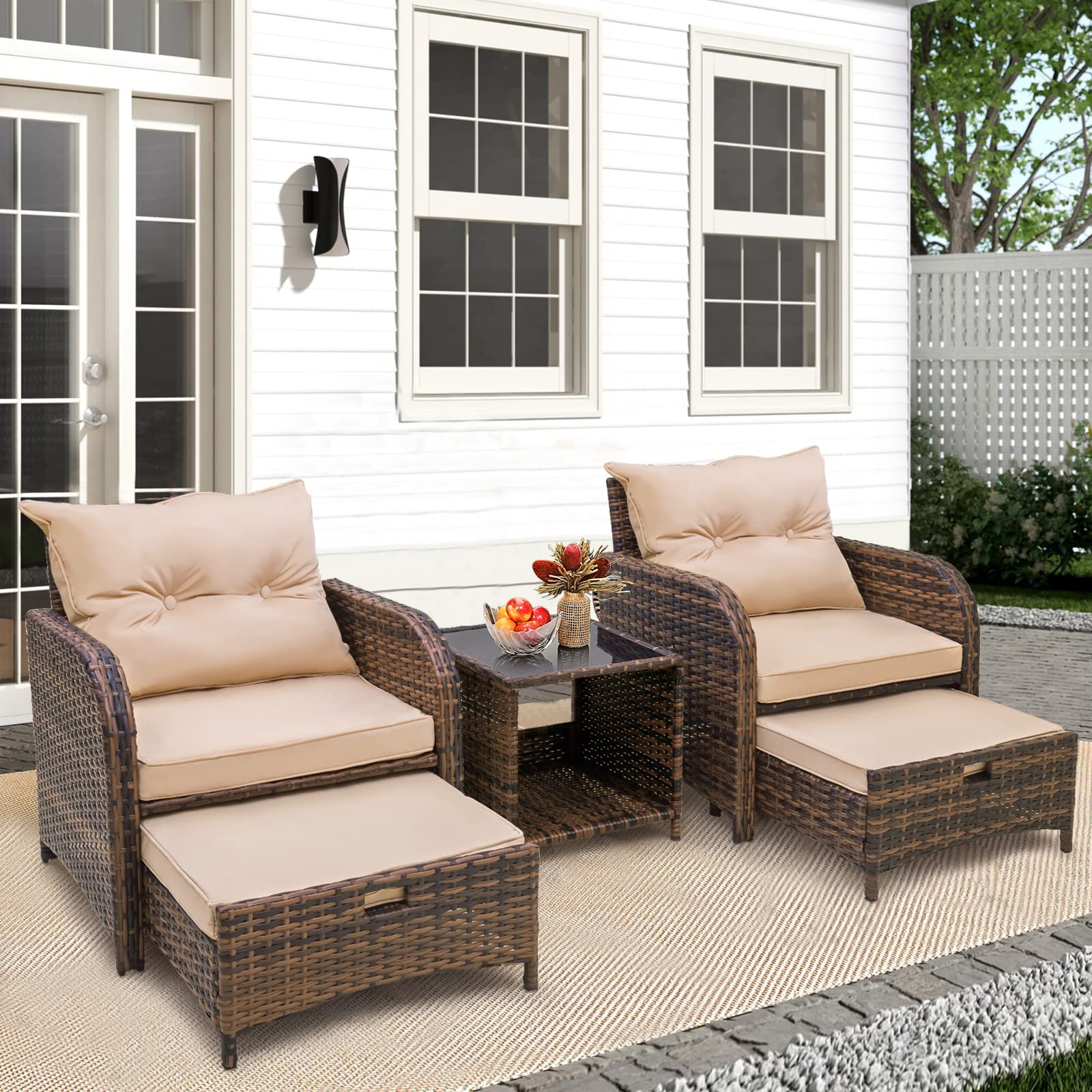 Turn Your Porch Into a Relaxing Oasis With a Porch Chair Set